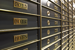 deposit box